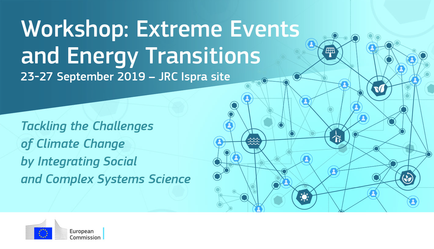 Image: workshop: Extreme Events and Energy Transitions - Tackling the Challenges of Climate Change by Integrating Social and Complex Systems Science