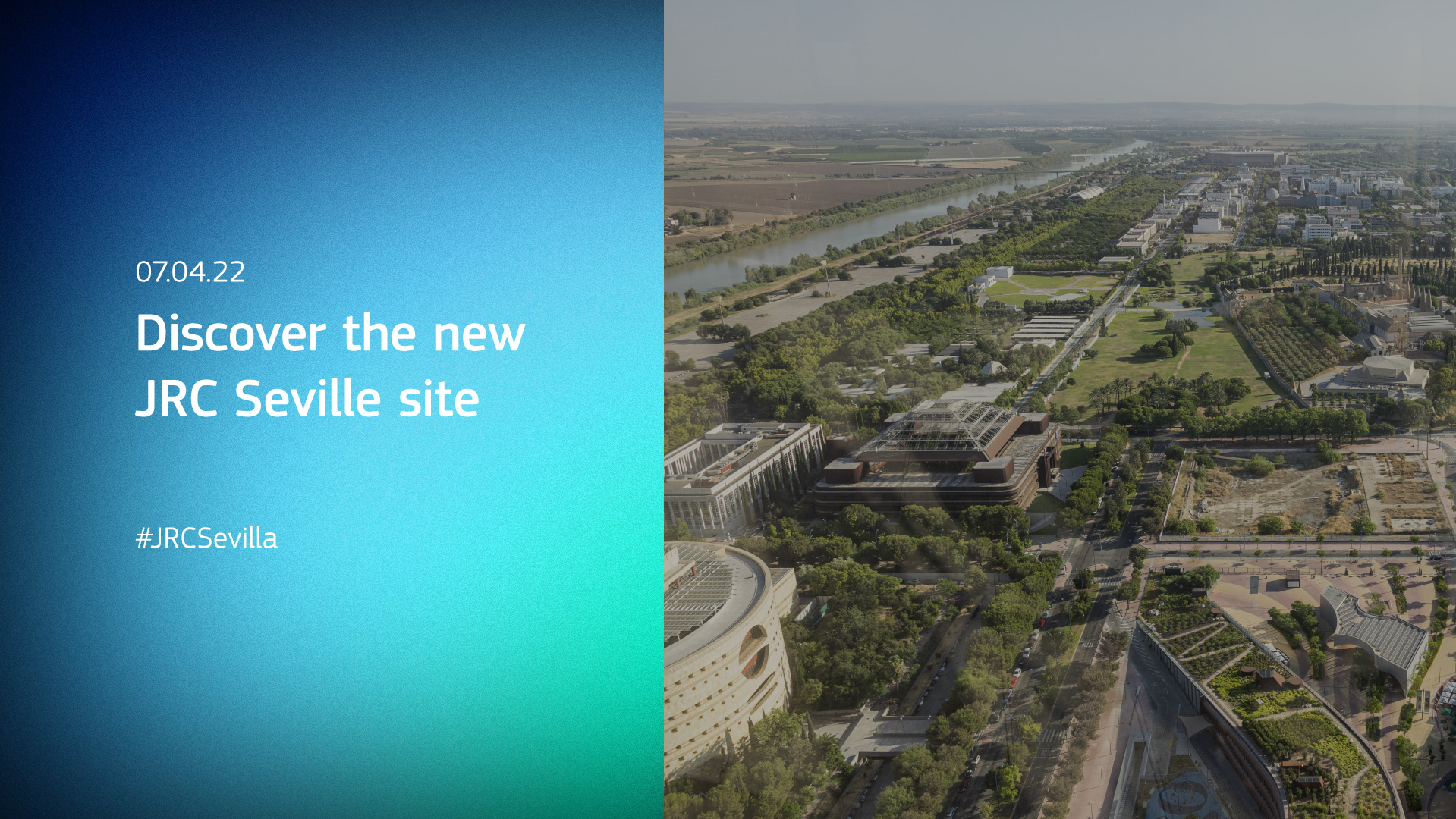 Announcement of the New European Bauhaus inspired future JRC site in Seville