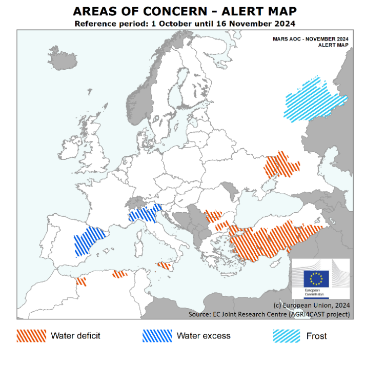 Alert map Nov 2024