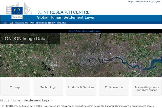 Global Human Settlement Layer