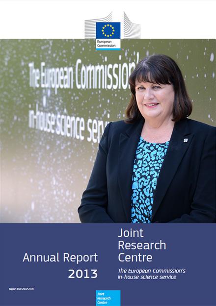 JRC Annual Report 2013 cover page