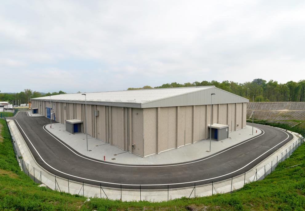 JRC Ispra interim storage facility