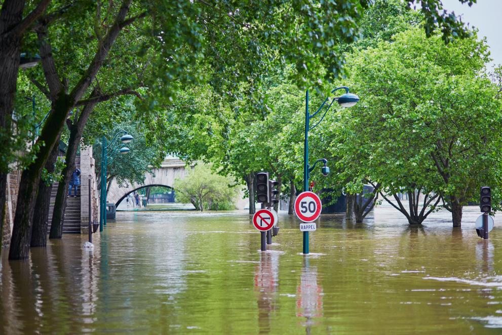 Flooding and water scarcity will increase in Europe due to climate change