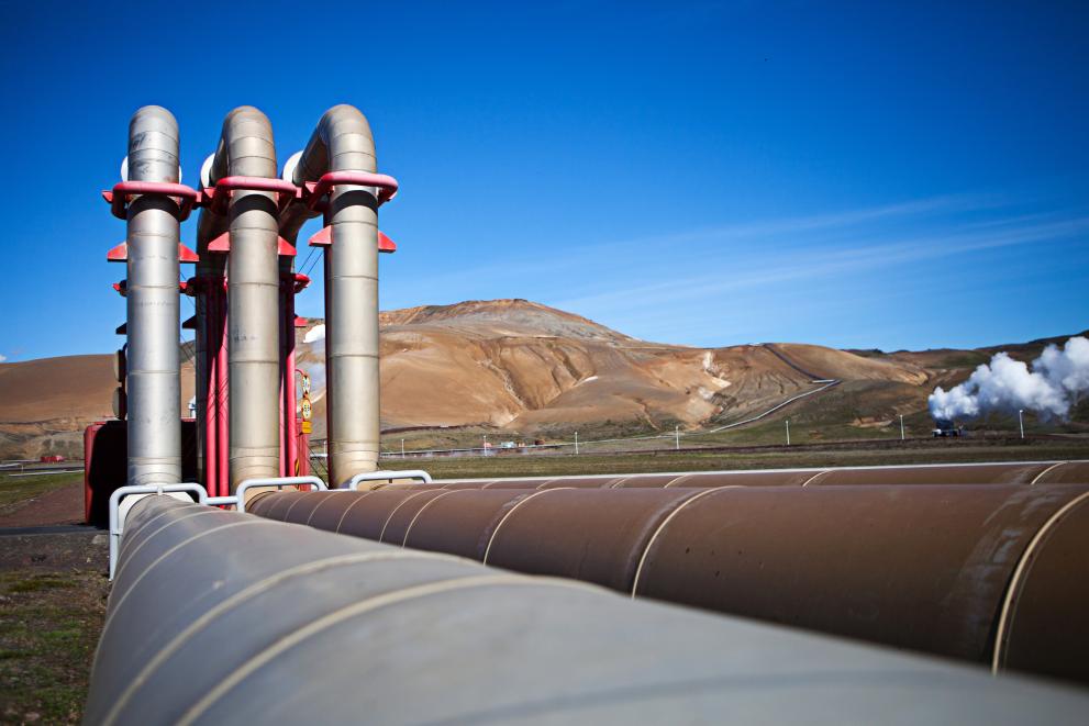 Two major advantages of geothermal energy are the reliability of its supply and its nearly unlimited availability.