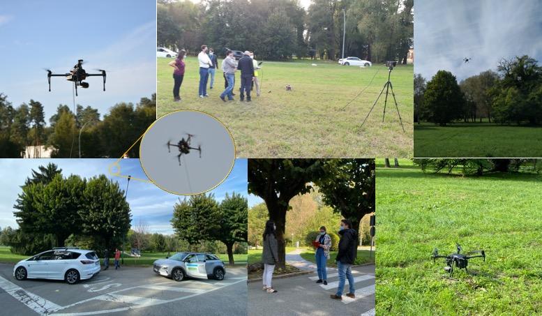 JRC research campuses become living laboratories for smart city experiments. A research team performed field tests of innovative drone systems for search, rescue and surveillance purposes