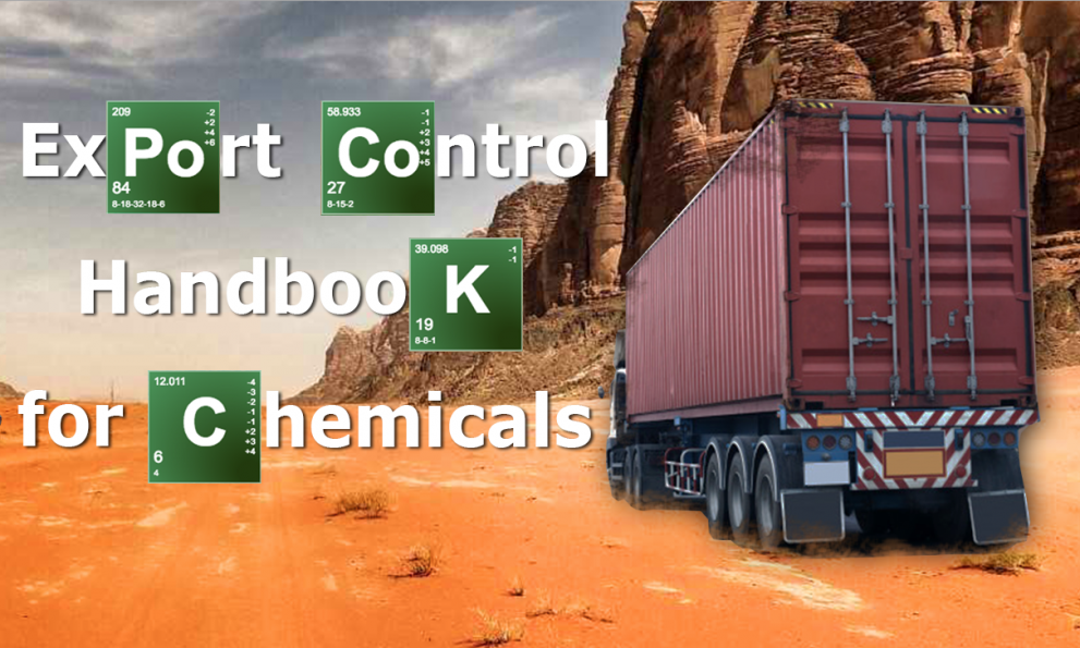 The Export Control Handbook for Chemicals enables to verify which chemicals require an export authorisation.