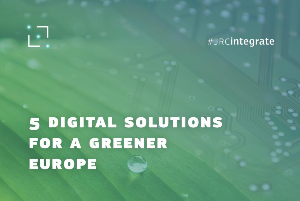 5 digital solutions for a greener Europe