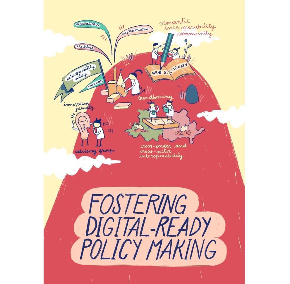 illustration representing the Digital ready policymaking activities