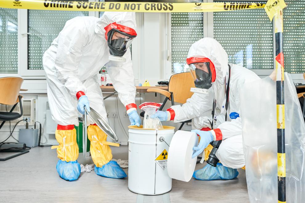 EUSECTRA provides hands-on training using real nuclear materials.
