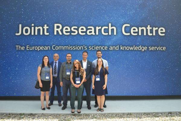 The winners of the Malta Young Scientist Award visited JRC Ispra to showcase their own work on 14-16 June 2017