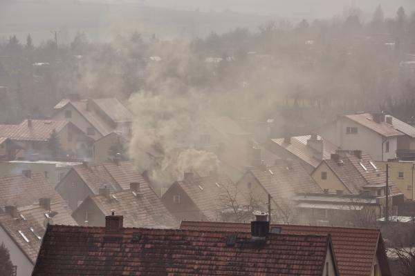 Southern Poland hosts most of the cities with highest particulate pollution in Europe