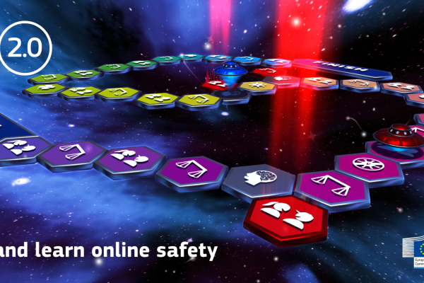 Happy Onlife game takes players on a journey through the internet.