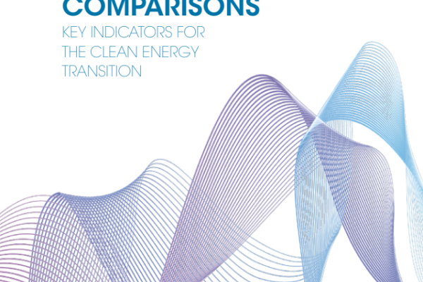 Cover JRC-IRENA report on Benchmarking Energy Scenario Comparisons