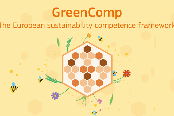 GreenComp avatar, bees and hive