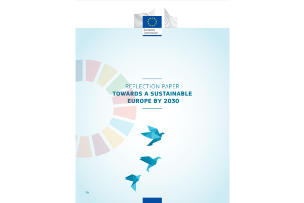 Cover_Reflection paper. Towards a Sustainable Europe by 2030