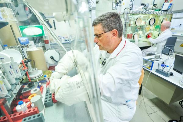 Image showing scientist in a lab