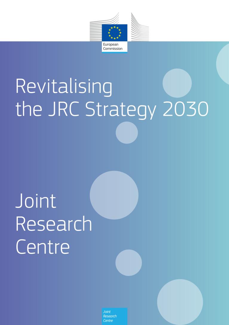 Cover: Revitalising the JRC Strategy 2030